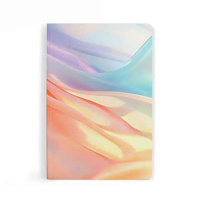 Carnet de Notes Personnalisé Dégradé Holographique